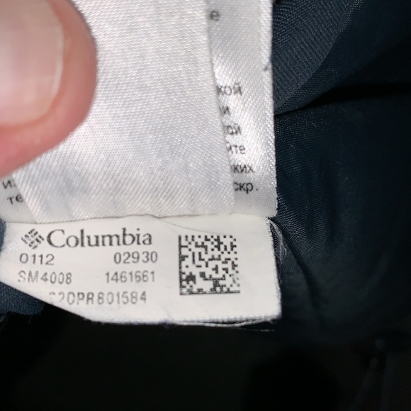 Columbia Boarding Jacket excellent used condition size XL. Black with Blue - Picture 16 of 16